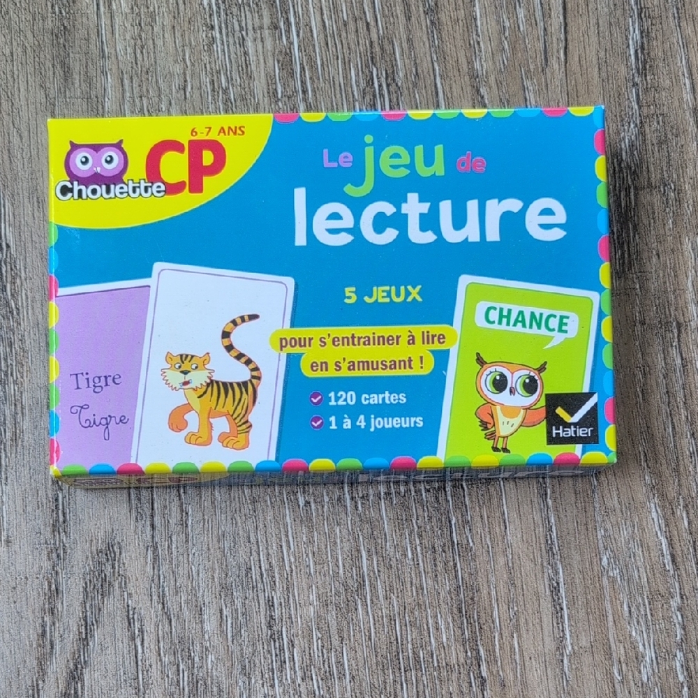 Le Jeu de Lecture - Vibrant Educational Card Game